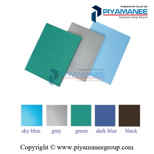 แผ่นยางป้องกันไฟฟ้าสถิตย์ แบบปูโต๊ะ ESD Mat Model:ES14101 # Bestsafe  Color :Blue size 1.0mx10mx2mm							