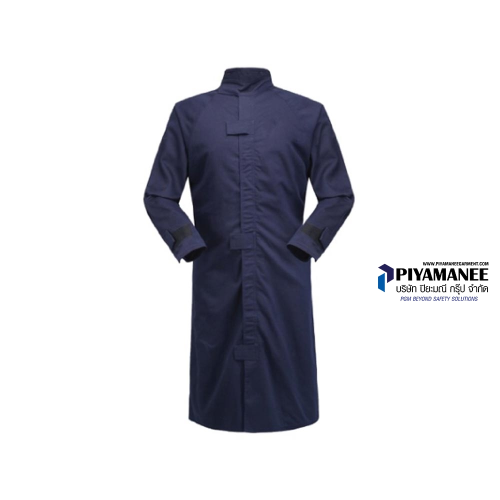 HRC-1 #Arc flash protective Robe 4 cal/cm2 [เสื้อคลุมยาว] #Bestsafe